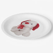 Plato de papel papieren bordje (Gekanteld)