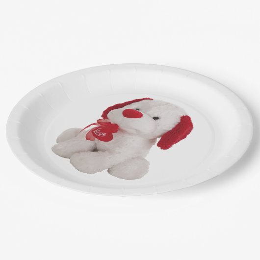 Plato de papel papieren bordje (Gekanteld)