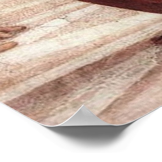 Plato en Aristoteles/Raphaël/School of Athene Poster (Hoek)