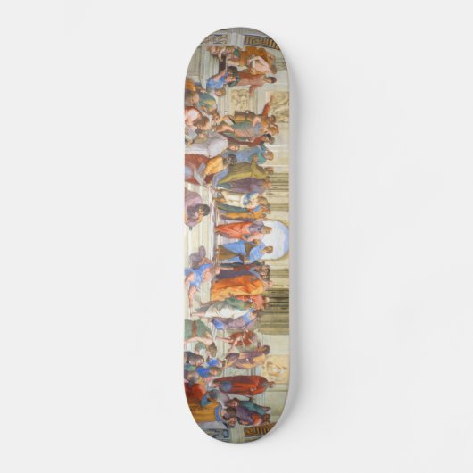 Plato en Aristoteles Skateboard (Voorkant)