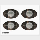 Plato Inspirerend Quote "Wise mannen talk" Ovale Sticker (Vel)
