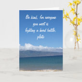 Plato is het Vriendelijke Strand OceaanAqua van Kaart (Gele Bloem)