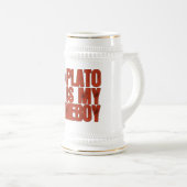 Plato is mijn thuisjongen bierpul (Voorkant rechts)