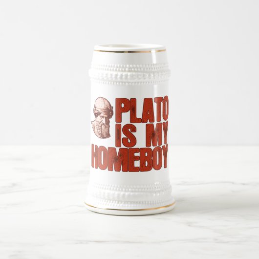 Plato is mijn thuisjongen bierpul (Center)