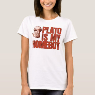 Plato is mijn thuisjongen t-shirt