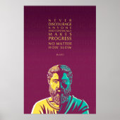 Plato-offerte: voortgang poster (Voorkant)