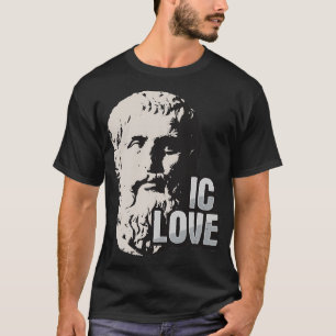 Plato Philosopher Design voor een Filosofie Studen T-shirt
