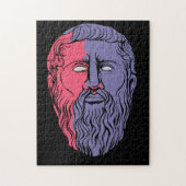 Plato Philosopher Portrait Legpuzzel (Verticaal)