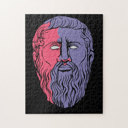 Plato Philosopher Portrait Legpuzzel (Verticaal)