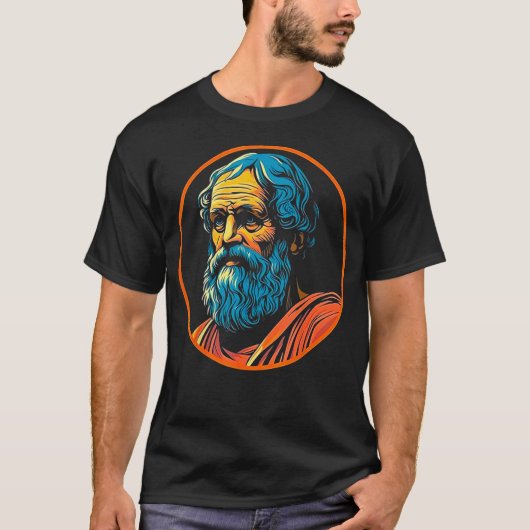 Plato Philosopher T-shirt (Voorkant)