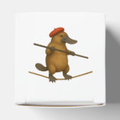 Plato platypus tightrope walker bedankdoosjes (Bovenkant)