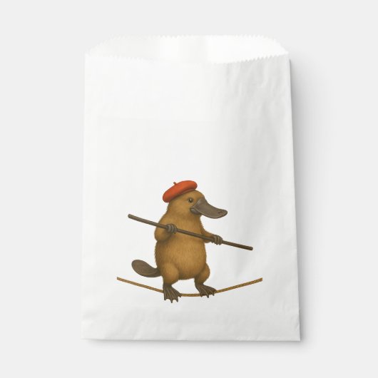 Plato platypus tightrope walker bedankzakje (Voorkant)