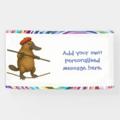 Plato platypus tightrope walker spandoek (Horizontaal)