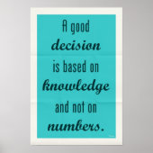 Plato Quote 002 Poster (Voorkant)