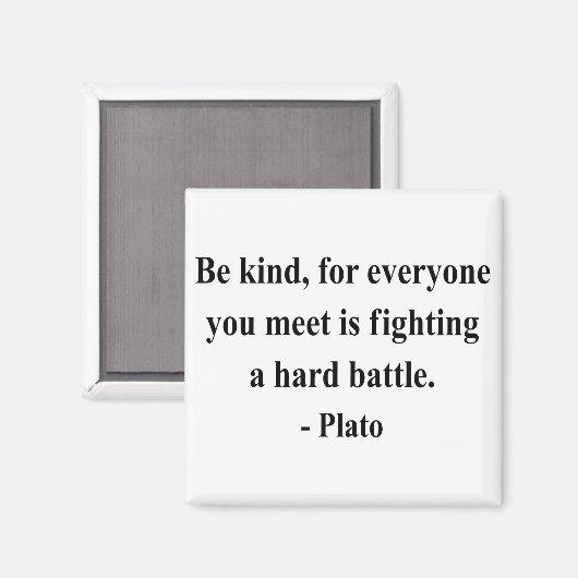 Plato Quote 1a Magneet