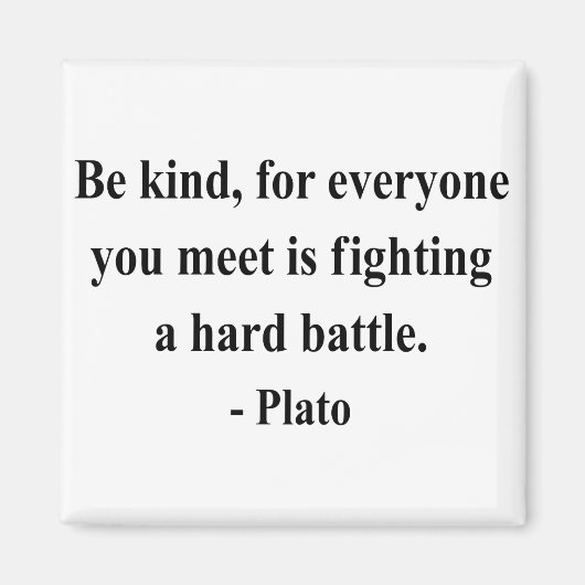 Plato Quote 1a Magneet