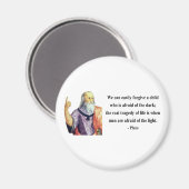 Plato Quote 5b Magneet (Voorkant / Achterkant)