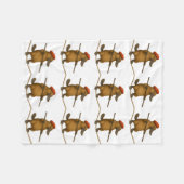 Plato vogelbekdier koorddanser fleece deken (Voorkant (Horizontaal))