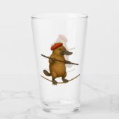 Plato vogelbekdier koorddanser glas (Voorkant)