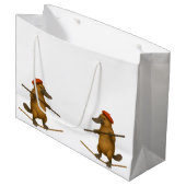 Plato vogelbekdier koorddanser groot cadeauzakje (Voorkant Gekanteld)