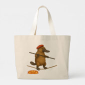 Plato vogelbekdier koorddanser grote tote bag (Achterkant)