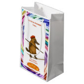 Plato vogelbekdier koorddanser klein cadeauzakje (Achterkant Gekanteld)