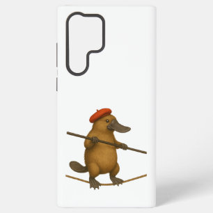 Plato vogelbekdier koorddanser samsung galaxy hoesje