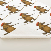 Plato vogelbekdier koorddanser sherpa deken (3/4)