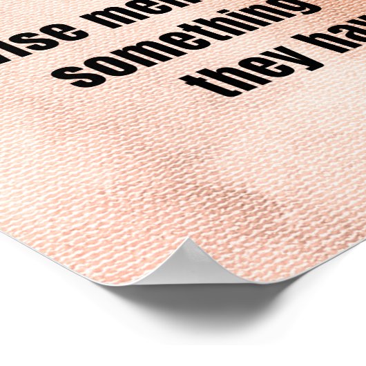 Plato "Wise Mannen Speak" Citaat Poster (Hoek)