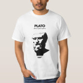 Plato witte T-shirt (Voorkant)