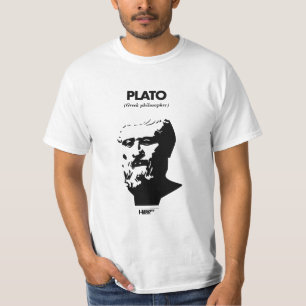 Plato witte T-shirt
