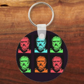 Platon Collage Sleutelhanger (Voorkant)