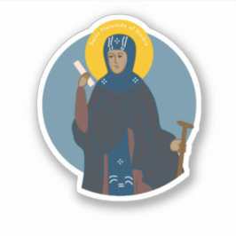 Platonida van Nisibis Sticker