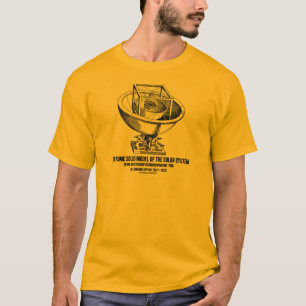Platonisch model van het zonnestelsel Mysterium Ke T-shirt