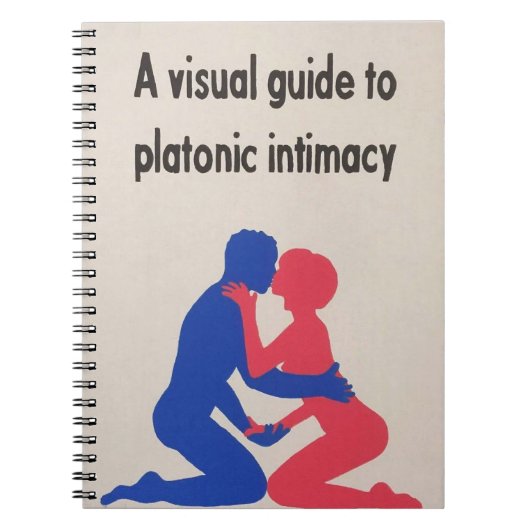 platonische liefde notitieboek (Voorkant)
