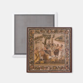 Plato's Academie mozaïek Magneet (Voorkant / Achterkant)