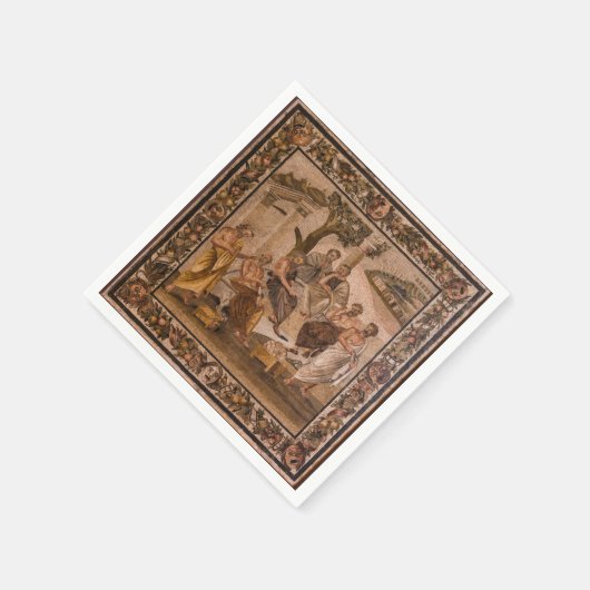 Plato's Academie mozaïek Servet (Hoek)