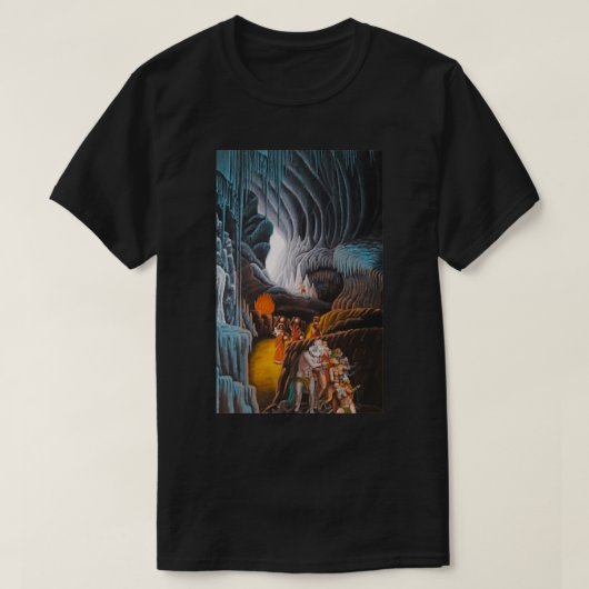 Platos Cave Allegory T-shirt (Design voorkant)