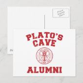 Plato's Cave Alumni Briefkaart (Voorkant / Achterkant)