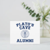 Plato's Cave Alumni Briefkaart (Staand voorkant)