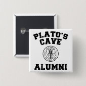 Plato's Cave Alumni Button (Voorkant /achterkant)