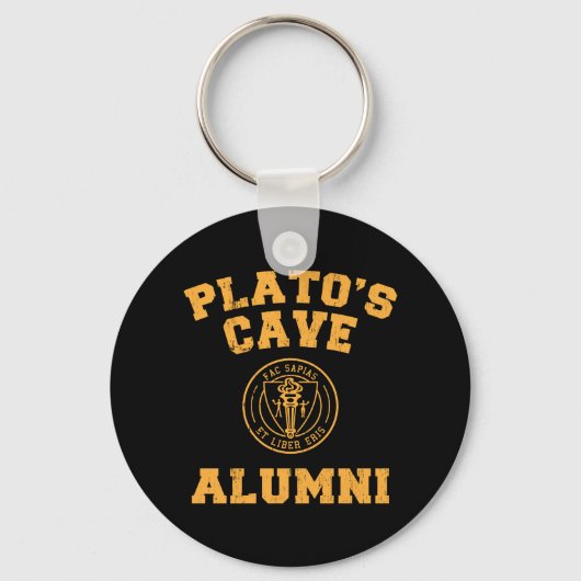 Plato's Cave Alumni Sleutelhanger (Voorkant)