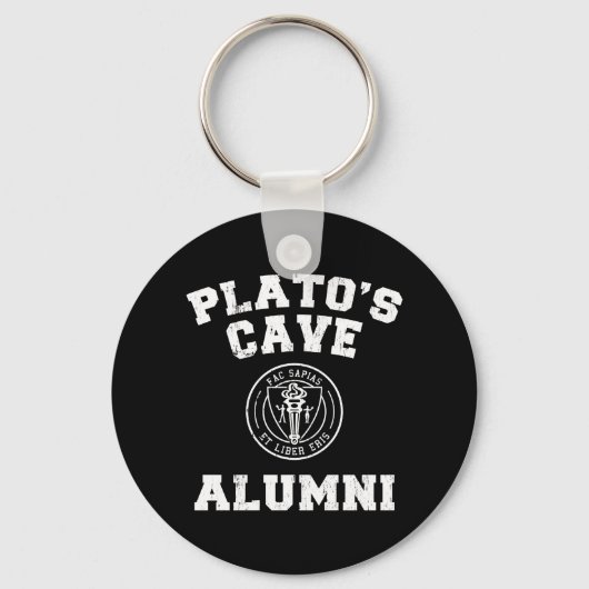 Plato's Cave Alumni Sleutelhanger (Voorkant)