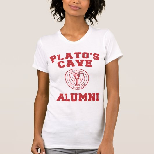 Plato's Cave Alumni T-Shirt (Voorkant)