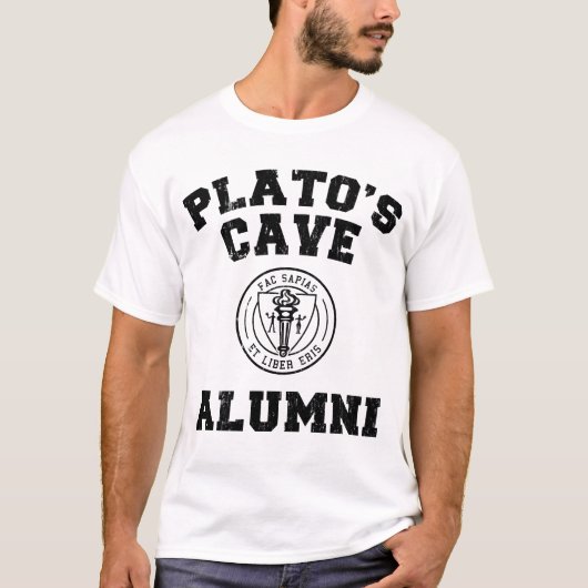 Plato's Cave Alumni T-Shirt (Voorkant)