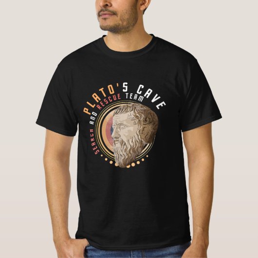 Plato's Cave Coin T-shirt (Voorkant)