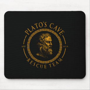 Platos Cave Rescue Team Ancient Griekse filosofie  Muismat