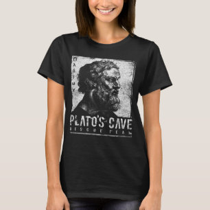 Platos Cave Rescue Team Oude Hellenistische Philos T-shirt