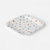 Platos de papel crayon papieren bordje (Gebogen)