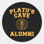 Plato's Grot Alumni Sticker (Voorkant)